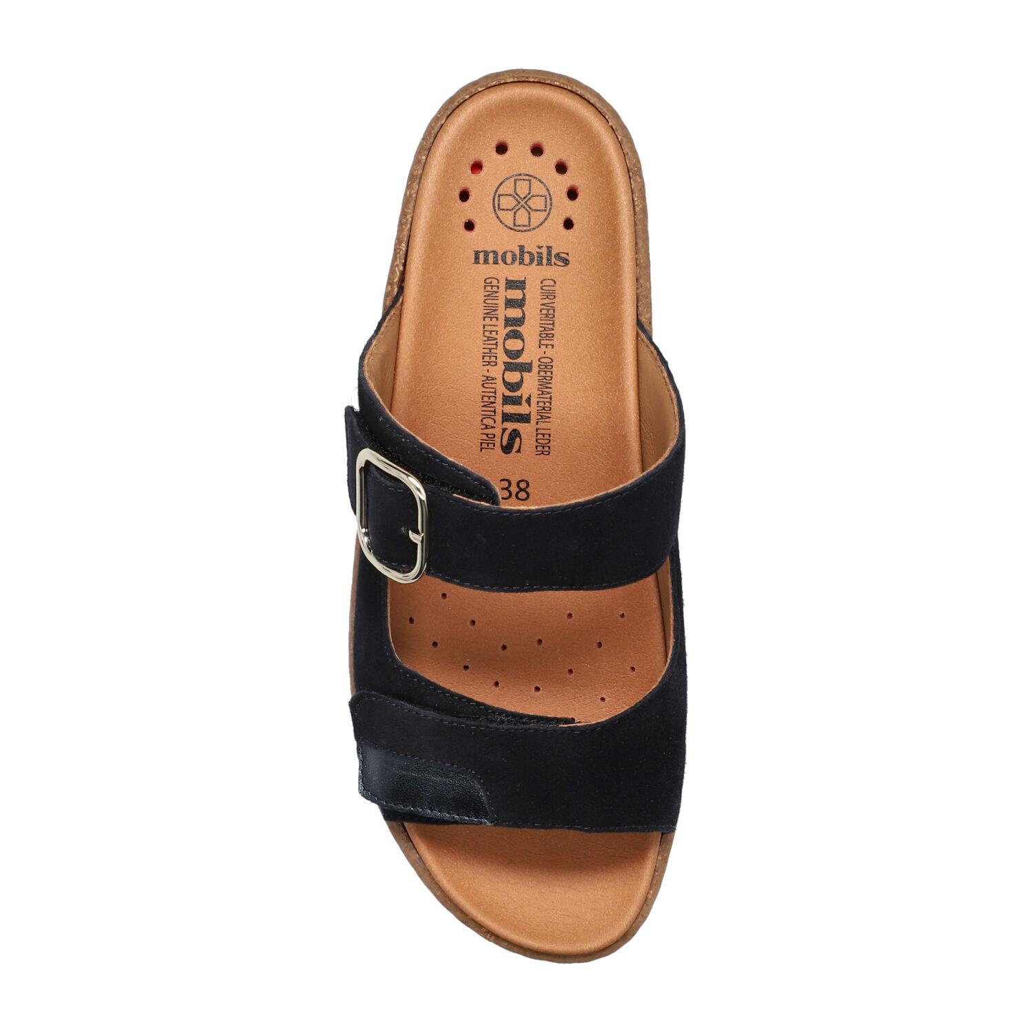 mules femme modèle Randya marine - Mephisto